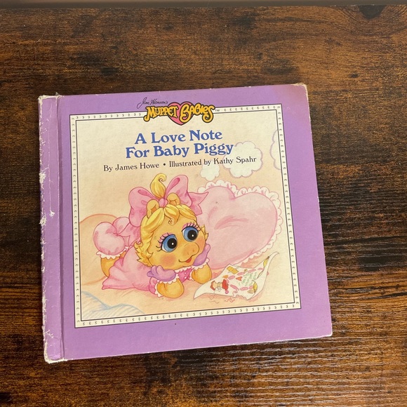Vintage 1987 Children’s Book A Love Note For Baby Piggy - Picture 1 of 4